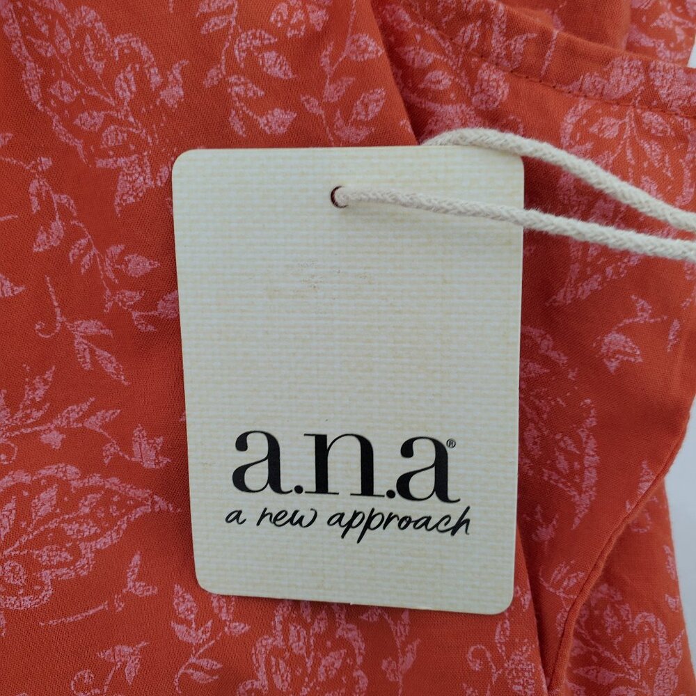 a.n.a. V-Neck Baby Doll Lightweight Sleeveless Top NEW NWT Size XL - Picture 11 of 13